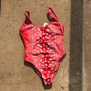 Flying Down to Rio tie dye Swimsuit / Bodysuit